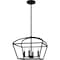Quoizel Concho Bay Pendant 4 Lights Matte Black COB2816MBK - alternate 6